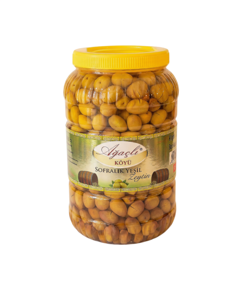 Kırma Sofralık Yeşil Zeytin 2 KG